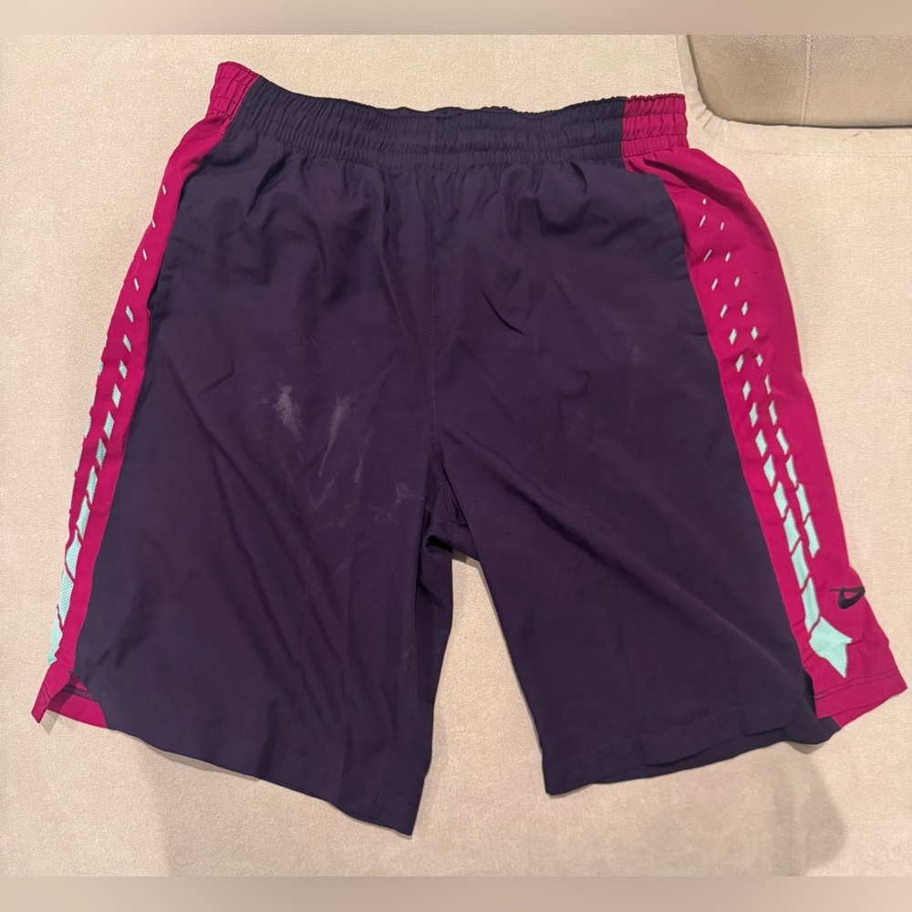 Men’s Nike Black and Red Sports Shorts